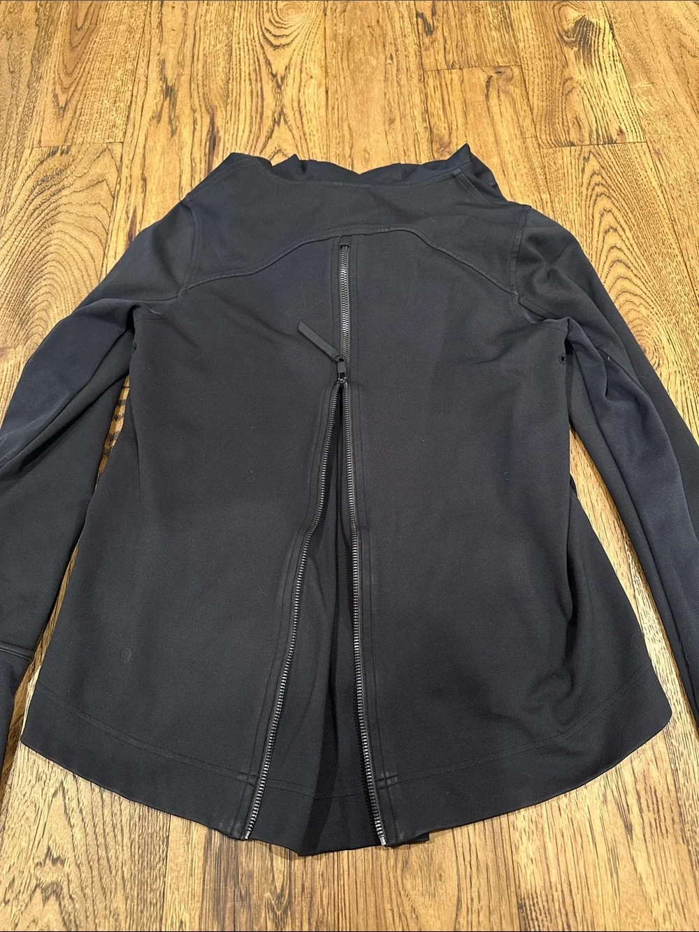 lululemon athletica Black Full-Zip Hoodie Jacket